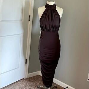 AX Paris gray sleeveless dress. Size 6.